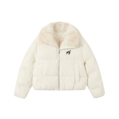 Winter Plaid Cotton Coat Set-Up