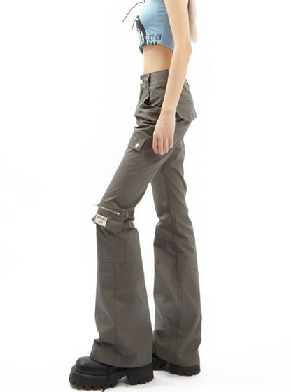 Pocket Wide Leg Pants