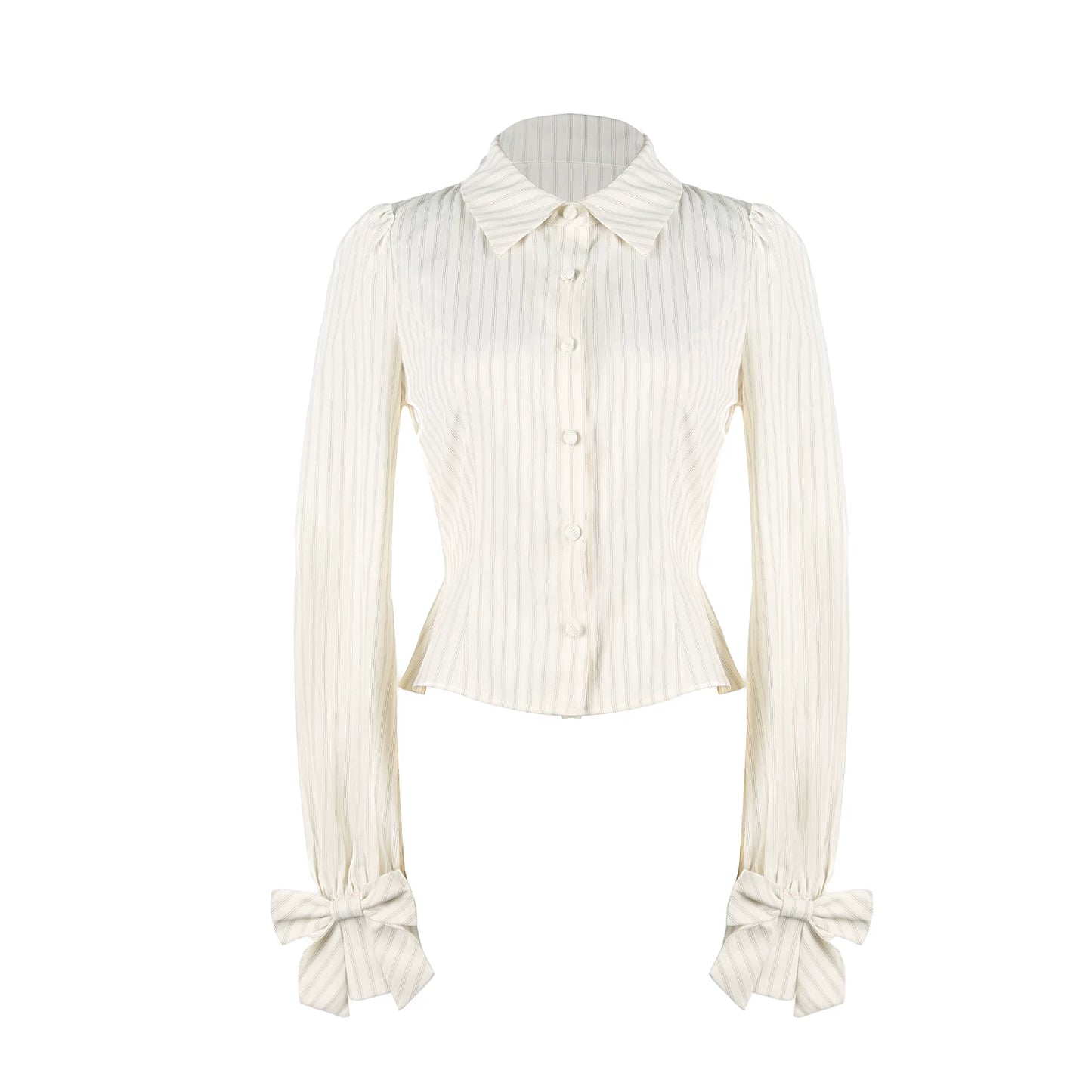 Striped Collar Vest Set-Up