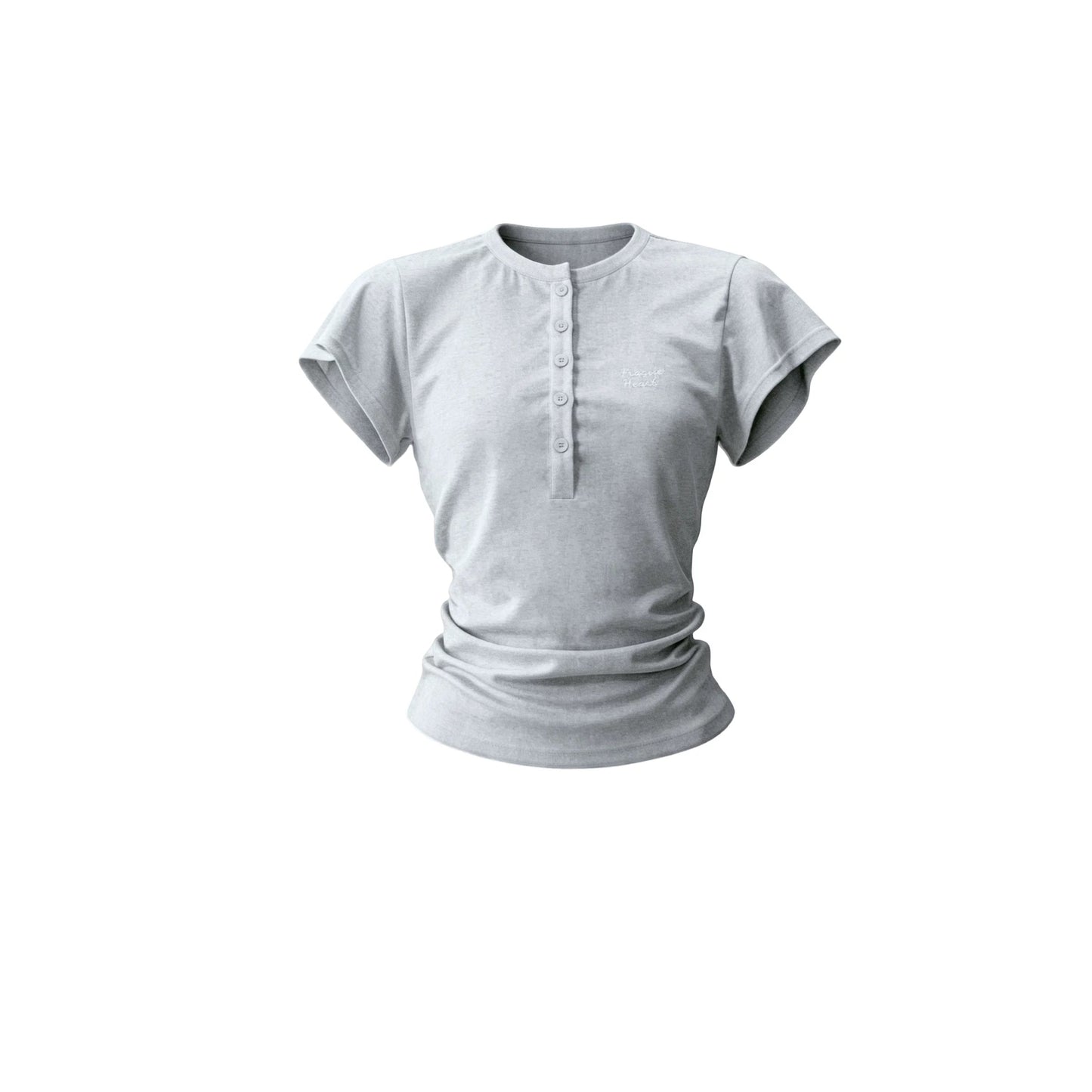 Henry Collar Slim-Fit T-Shirt Set-Up