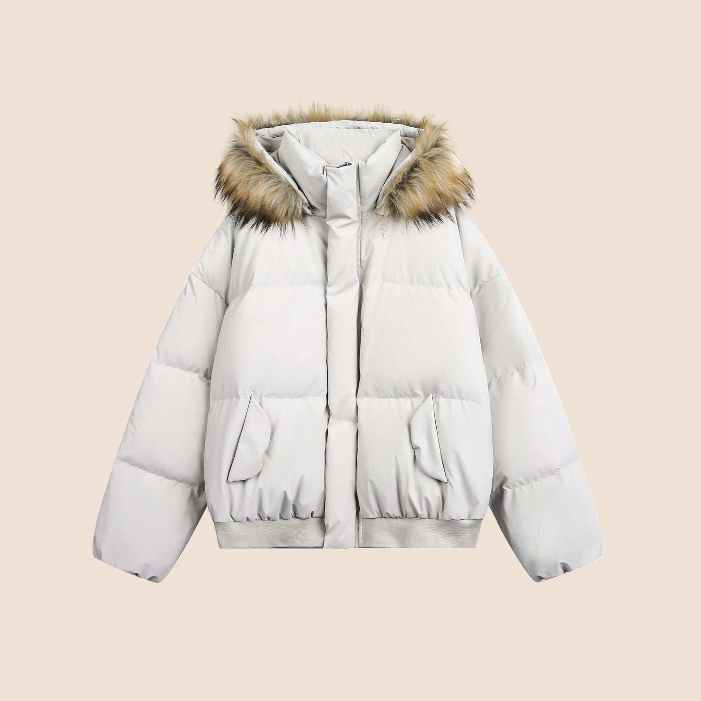 Retro Hooded Down Jacket