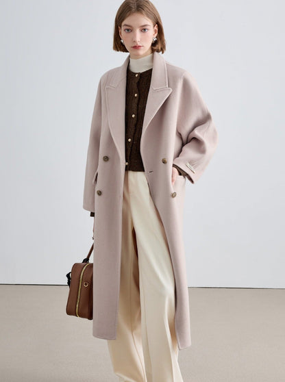 French vintage wool tweed coat