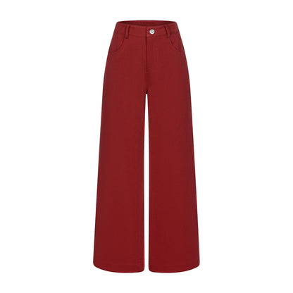 Casual Wide-Leg Long Pants