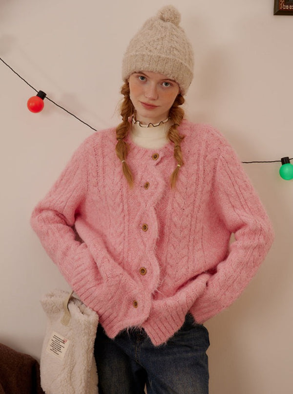 Knitted Cardigan Jacket