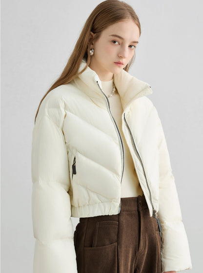 Duck Down Bread Short Jacket