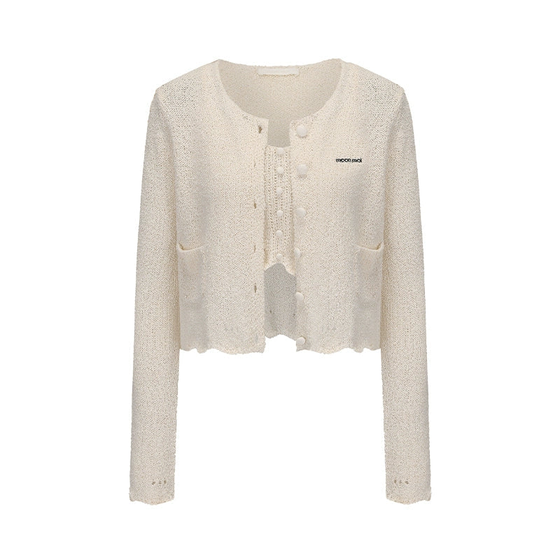 Luxury Knit Cardigan Set