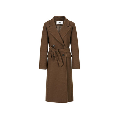 Floral Wool Tweed Coat