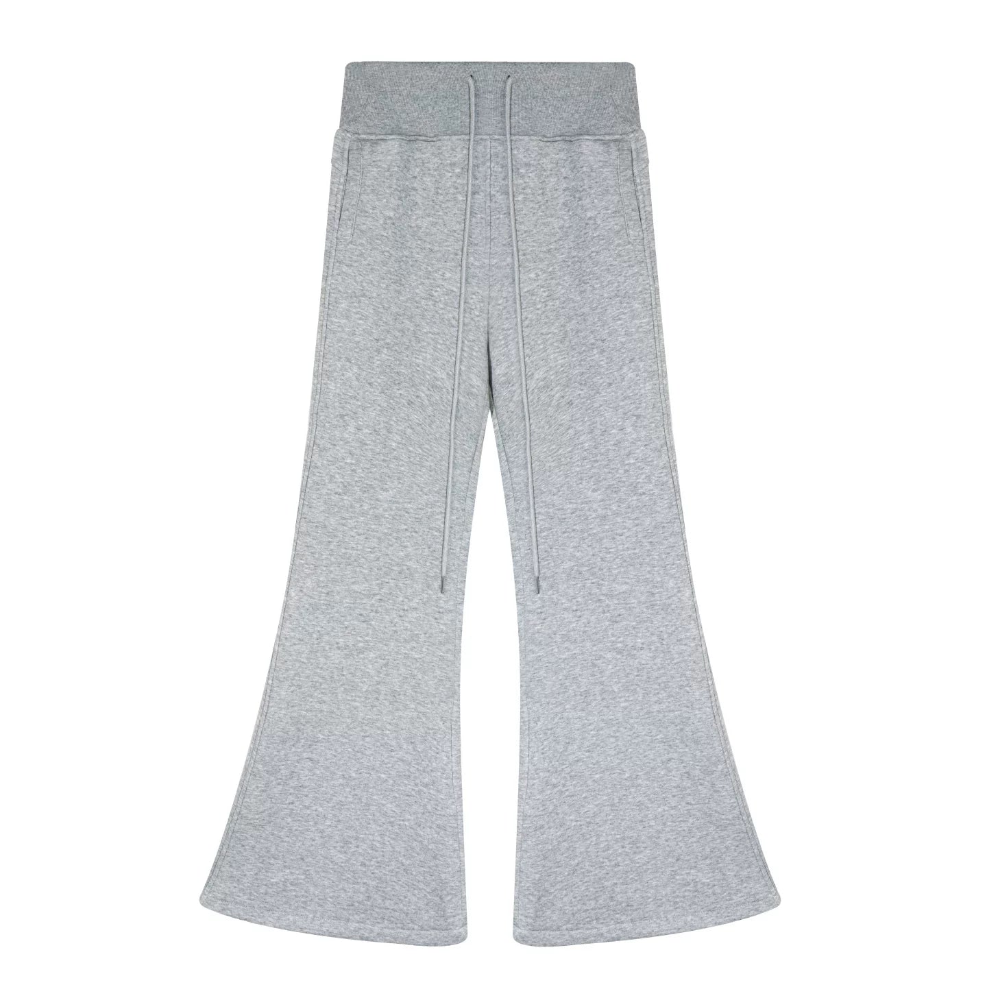 Fleece-Lined Flared Casual Pants