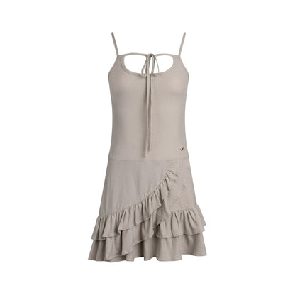 Lace Knitted Slip Dress