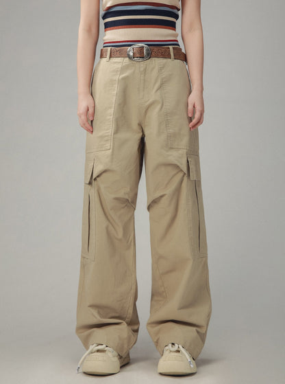 Vintage Khaki Cargo Pants