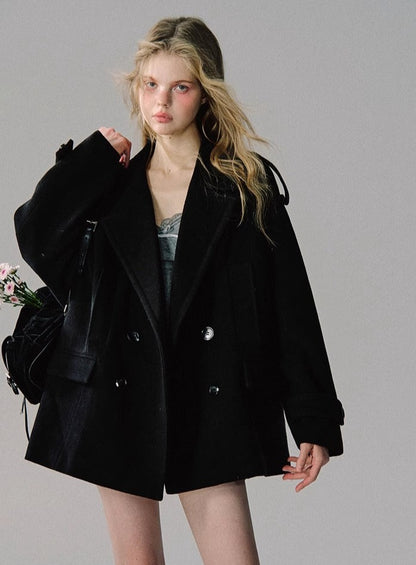 black wool jacket