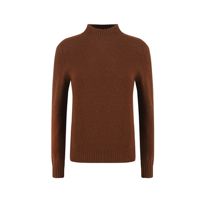 Sheep Wool Half-High Collar Sweater