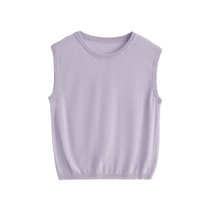 Linen Knitted Cardigan Set