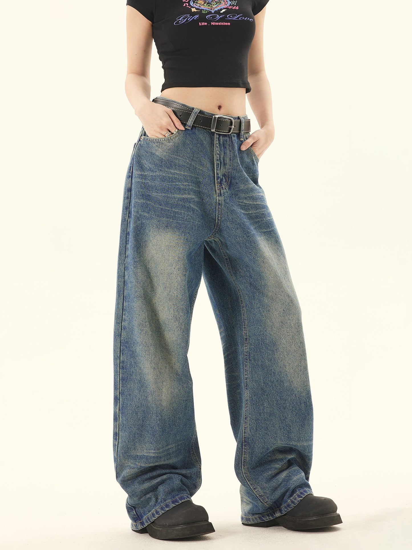 Retro Wash Cleanfit Jeans