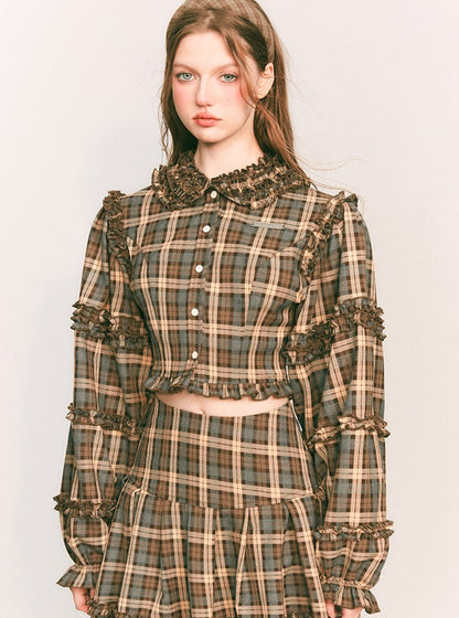 Vintage Plaid -Hemd