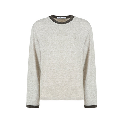 Color-Blocked Faux Sweater