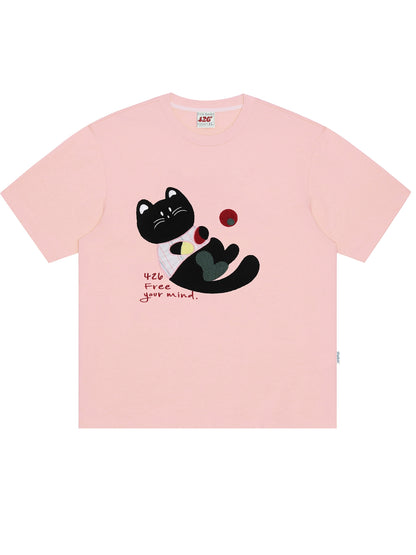 Hip-Hop Cat T-Shirt