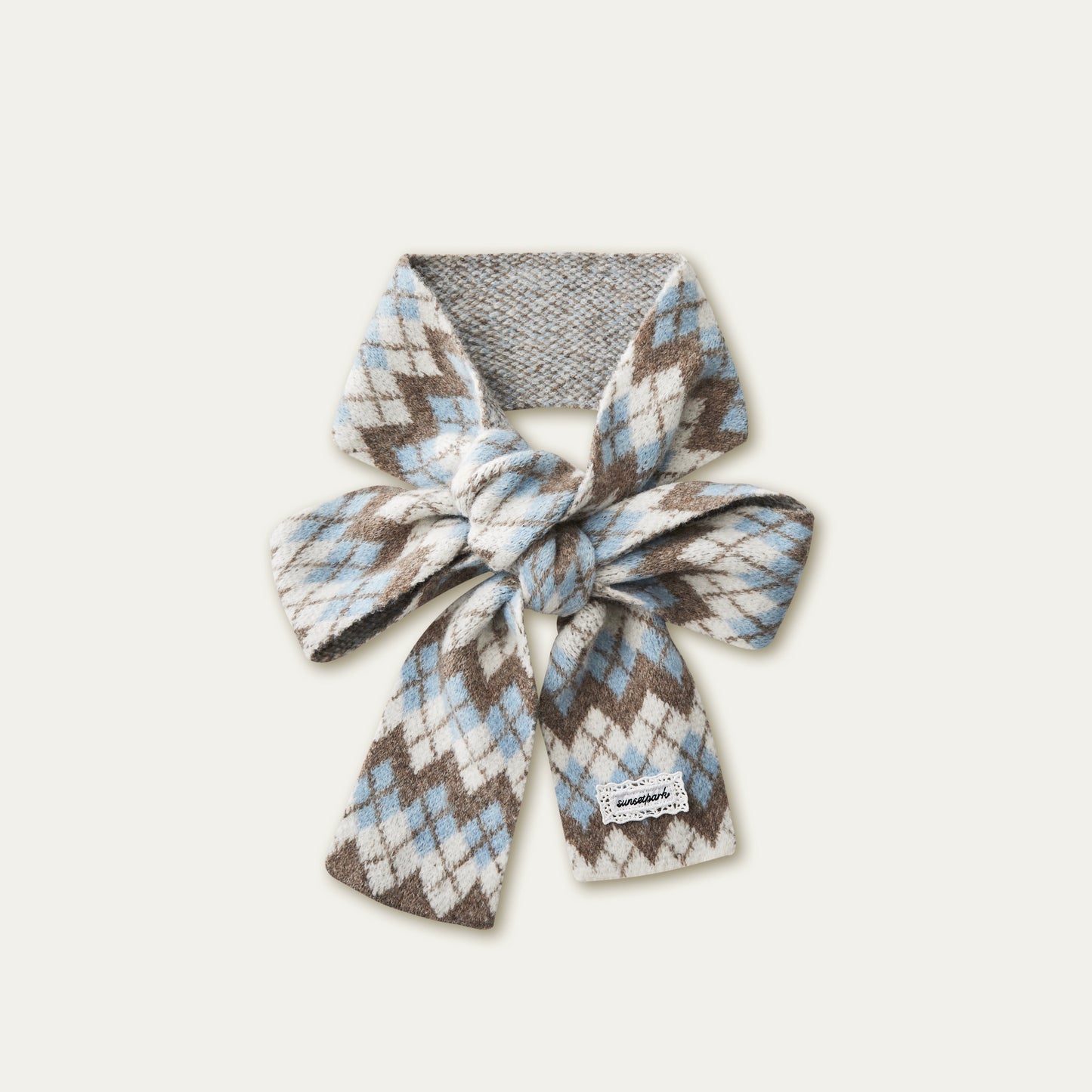 Retro Knitted Long Strip Scarf