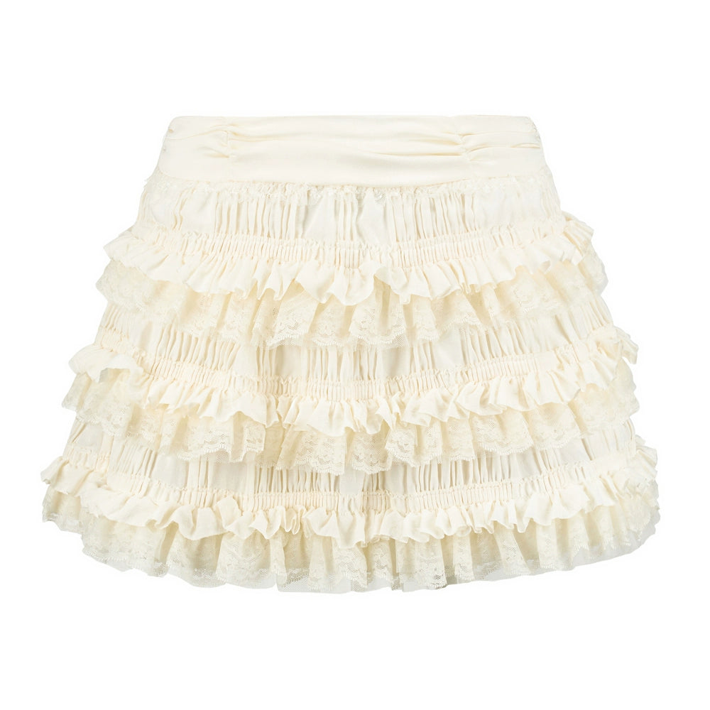 French Vintage Pleated Skirt