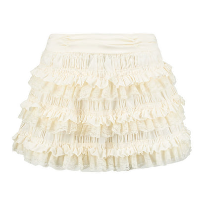 French Vintage Pleated Skirt