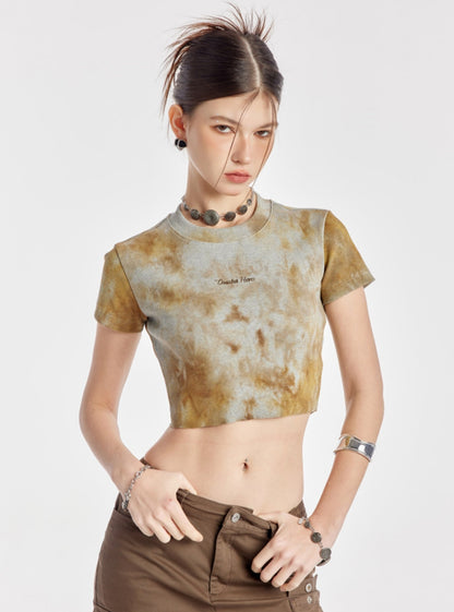 Dune Wasteland Tie-Dye Crew T-Shirt