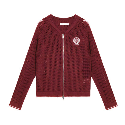 Buttoned Sweater Cardigan Shirt