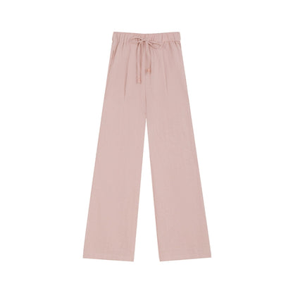 Drape Straight Leg Casual Pants