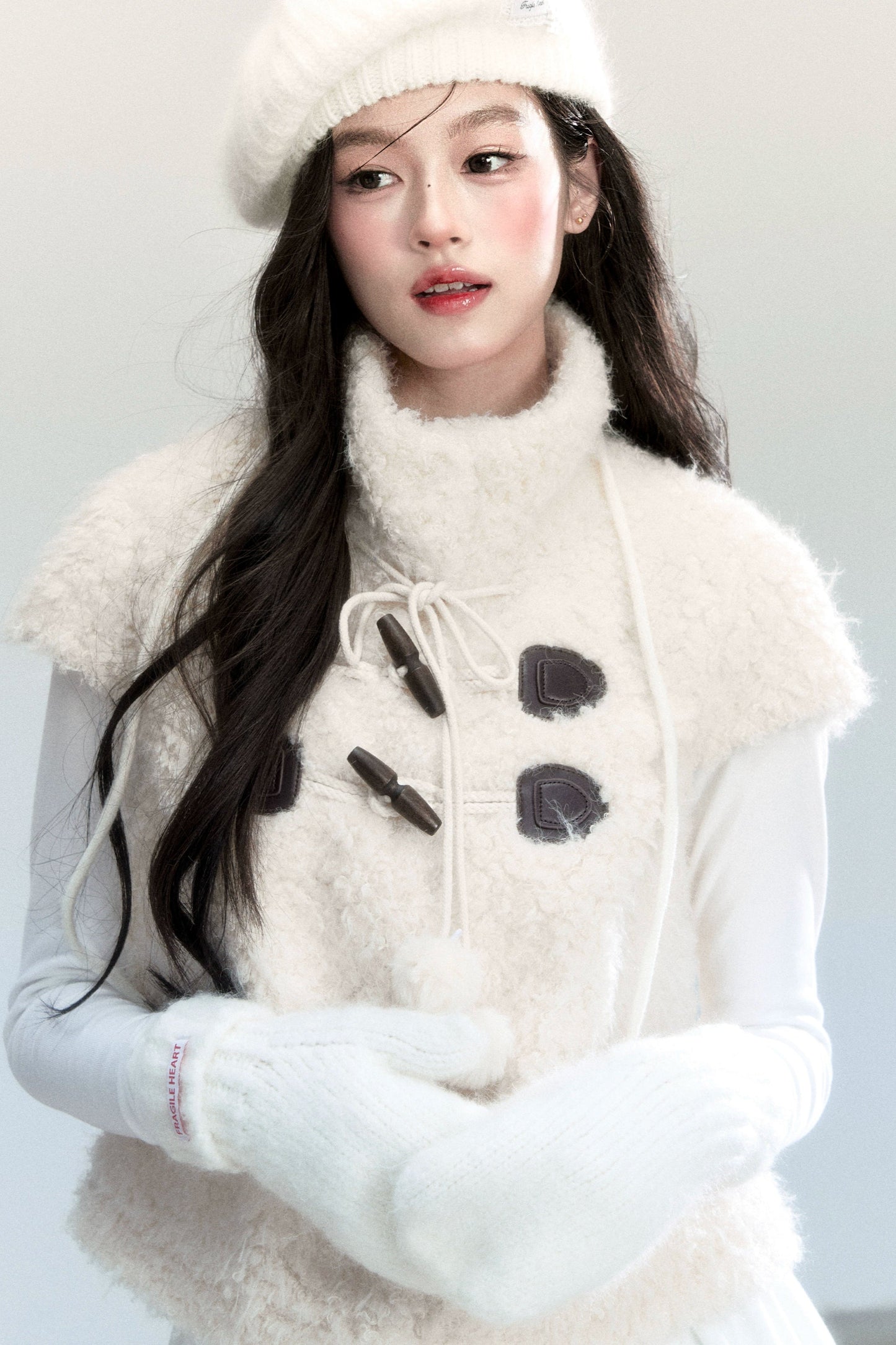 Fragile Holiday Fur Vest