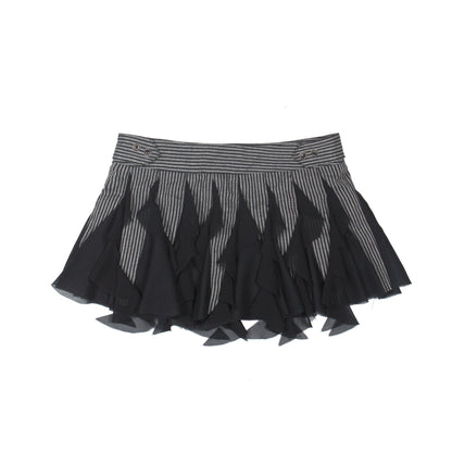 Fluff Stripe Skirt