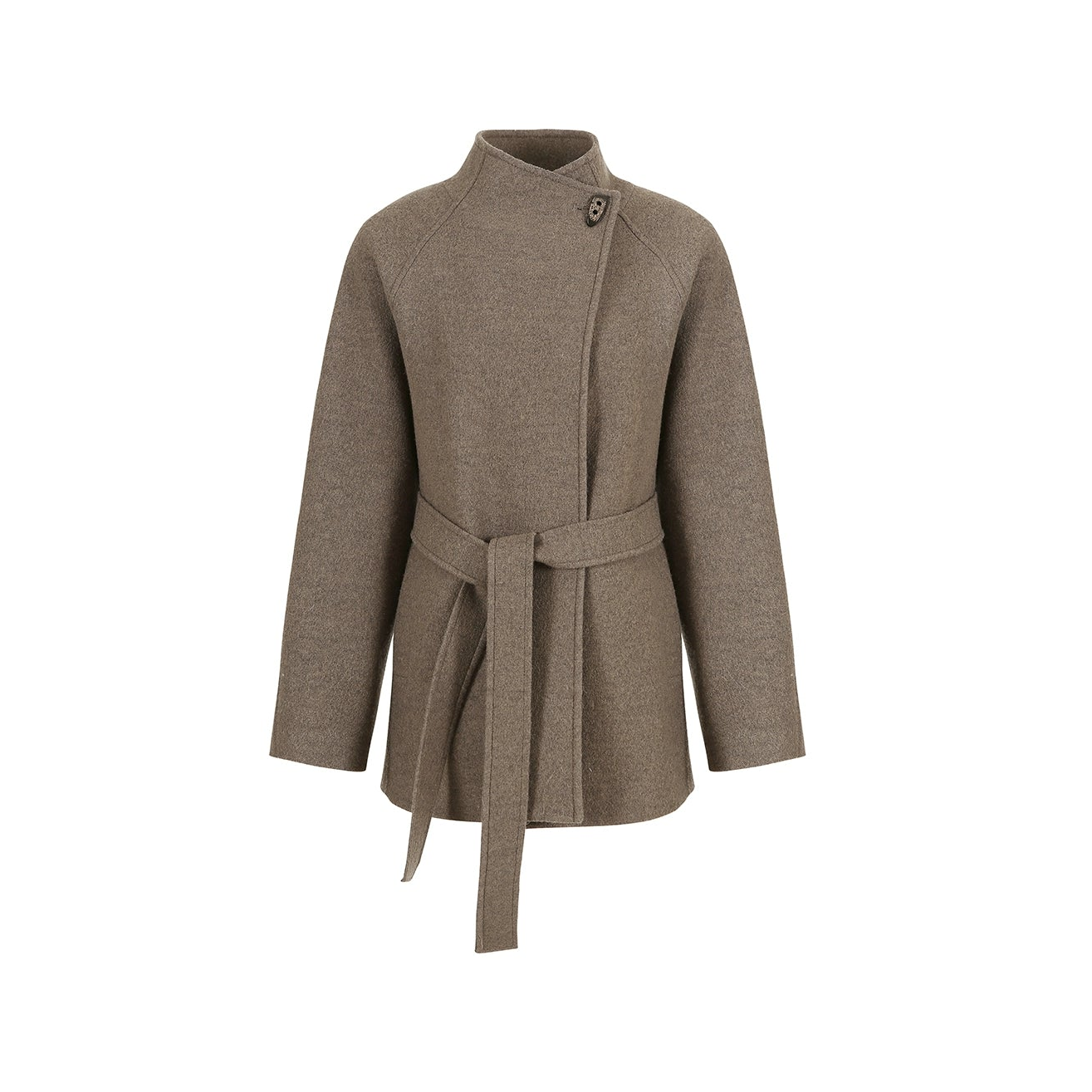 Urban Lace Tweed Woolen Short Coat