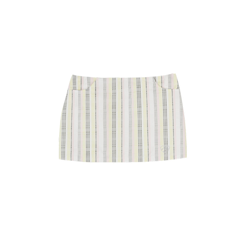 Summer Spice A-Line Plaid Skirt