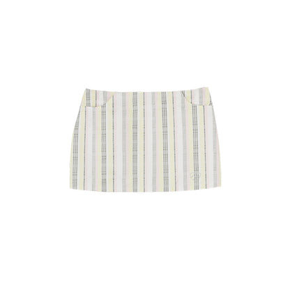Summer Spice A-Line Plaid Skirt