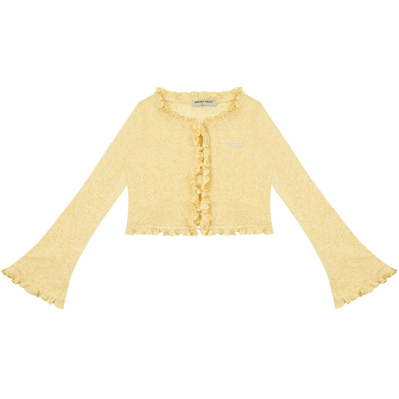 Sunscreen Knitted Cardigan Top