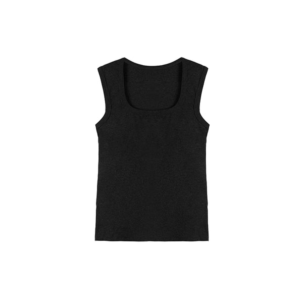 Solid Color Base Vest Top