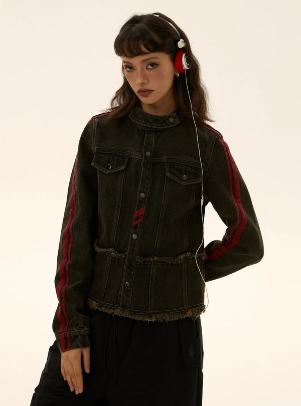 American vintage denim jacket