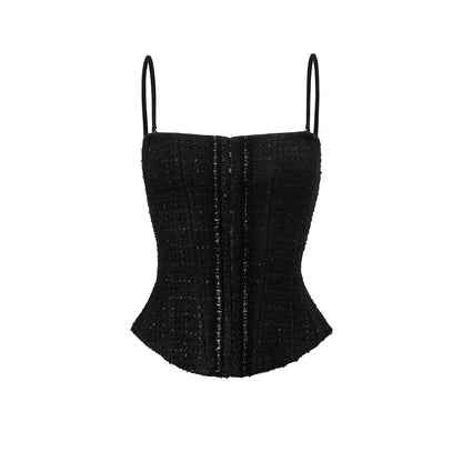 Black Moonlight Wool Coat Set-Up