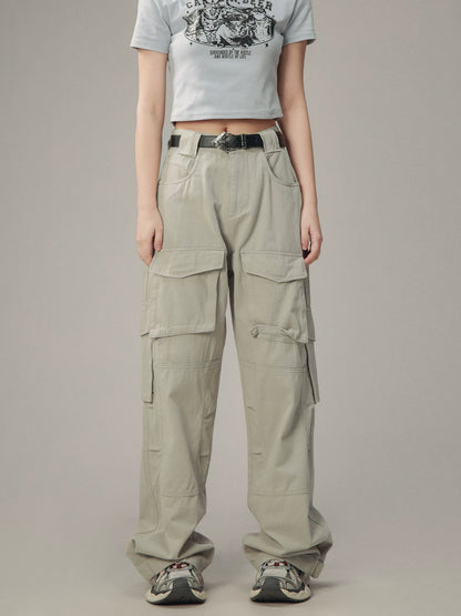 Retro Multi-Pocket Cargo Pants