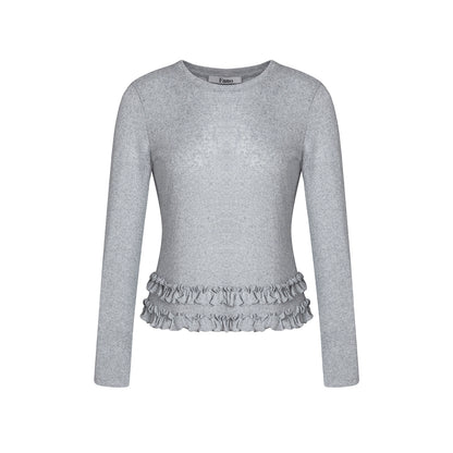 Wood Ear Mixed Gray T-shirt