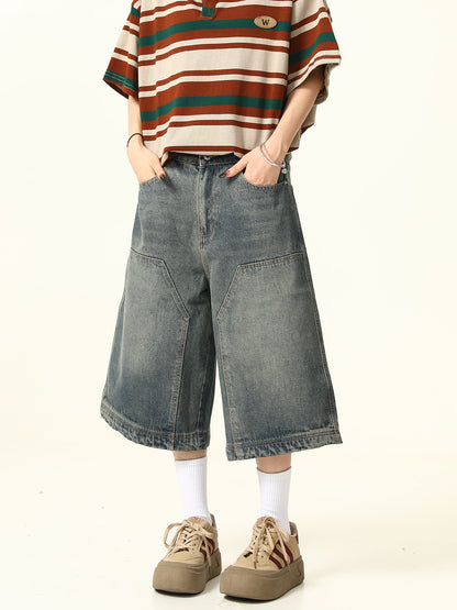 Retro Straight-Leg Pants