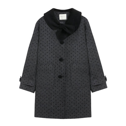 New Polka Dot Shawl Jacket