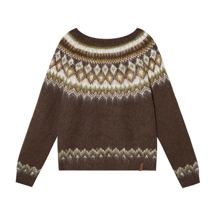 Fair Isle Jacquard Sweater