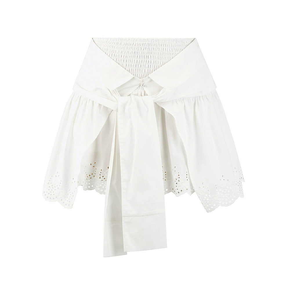 Summer Lace Halter Skirt