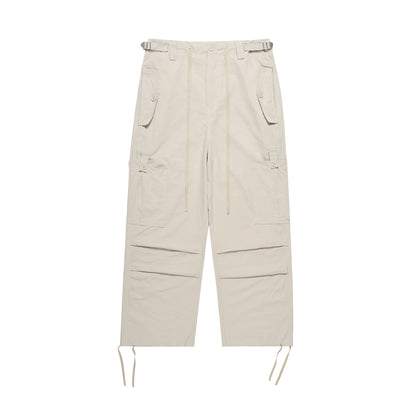 American Retro Wide-Leg Cargo Pants