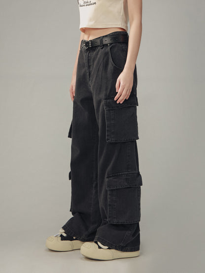 Draped Cargo Pants