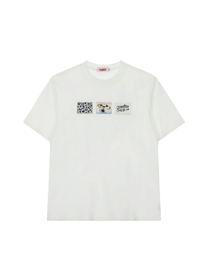 Retro Print Short Sleeve Tee