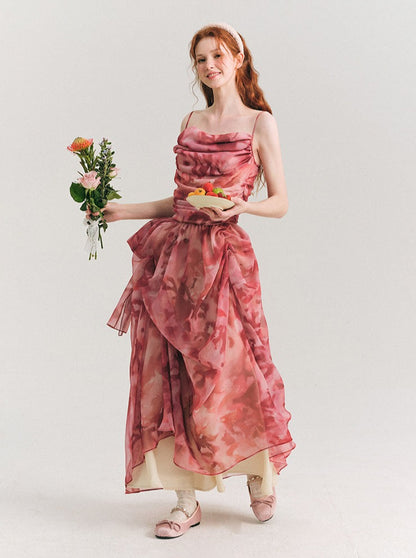 Flowers Holiday Annual Party Dress