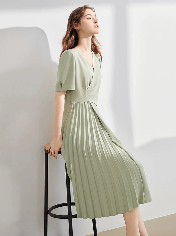 Mint Mambo Premium Waist Dress