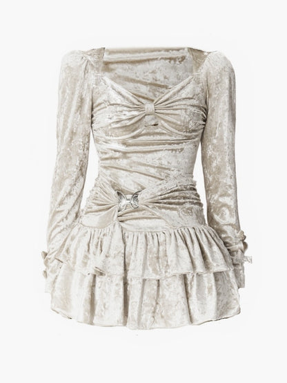 French Elegance Poncho Dress