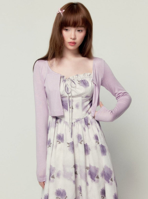 Rose Fishbone Thin Sweet Suspender Set-Up