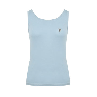 Open Front Long-Sleeved T-shirt & Vest Set-Up